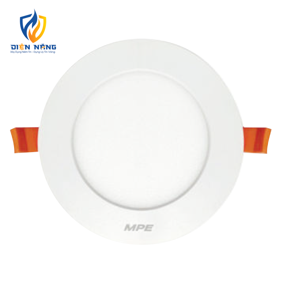 LED Panel âm trần nhựa, mặt tròn 6W ánh sáng trung tính RP-6N