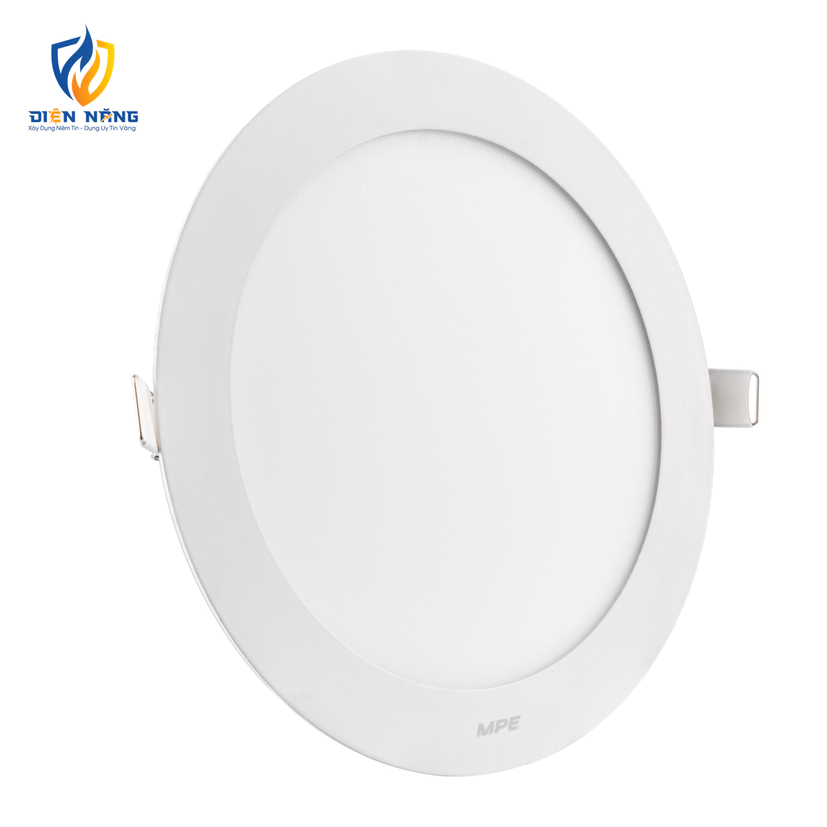 LED Panel âm trần nhôm mặt tròn 15W ánh sáng vàng RPL-15V - anh 3