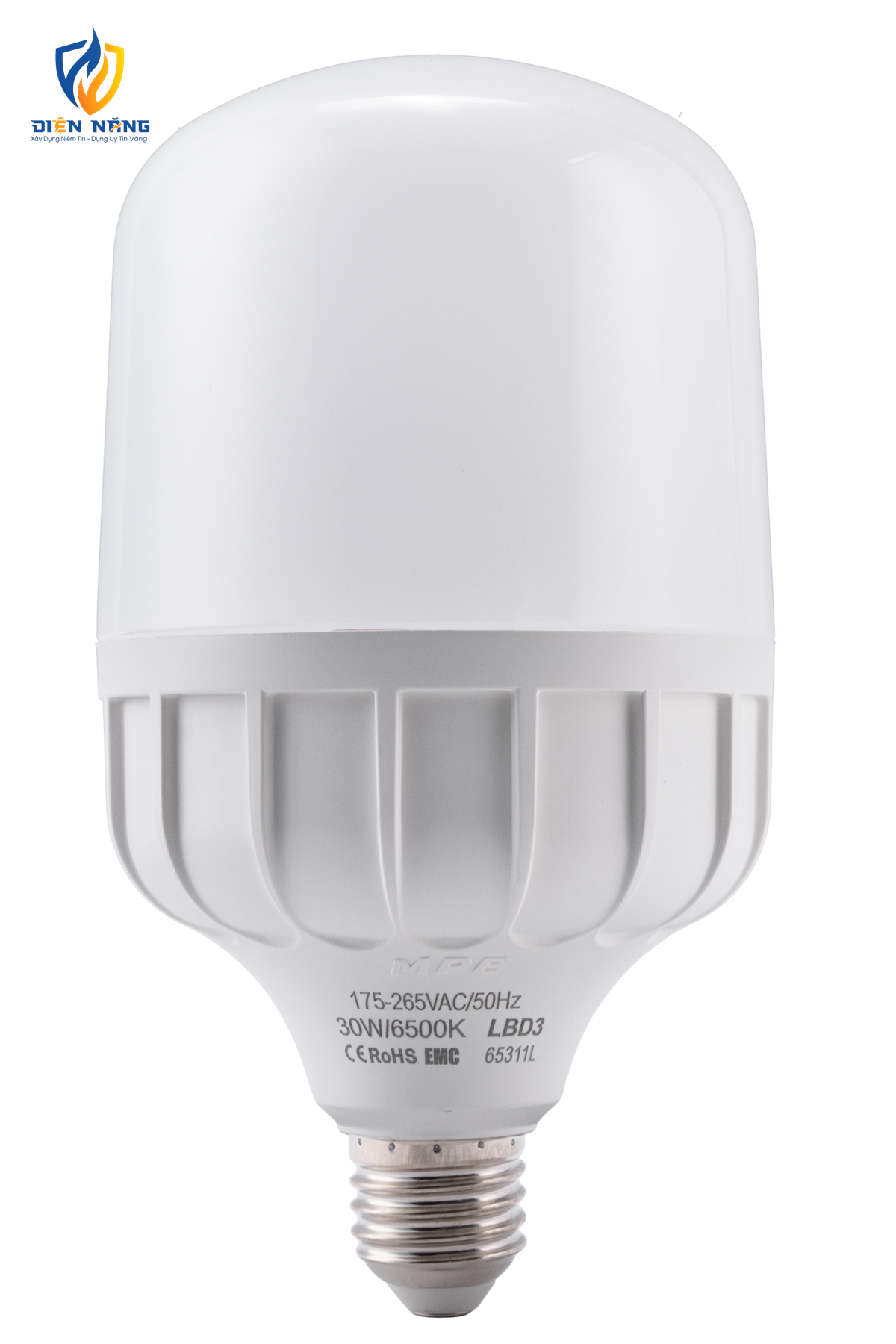 LED Bulb chống ẩm 30W ánh sáng trắng LBD3-30T