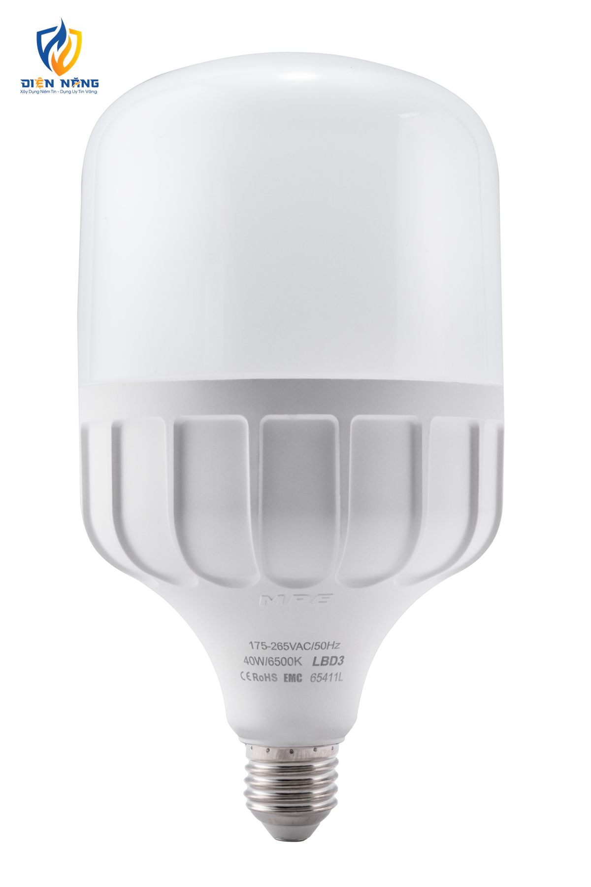 LED Bulb chống ẩm 40W ánh sáng trắng LBD3-40T