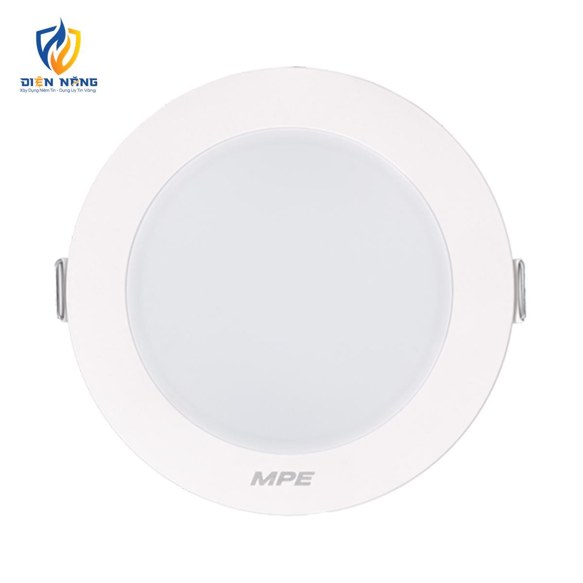 LED Panel âm trần nhựa mặt tròn 6W ánh sáng trung tính RPL2-6N