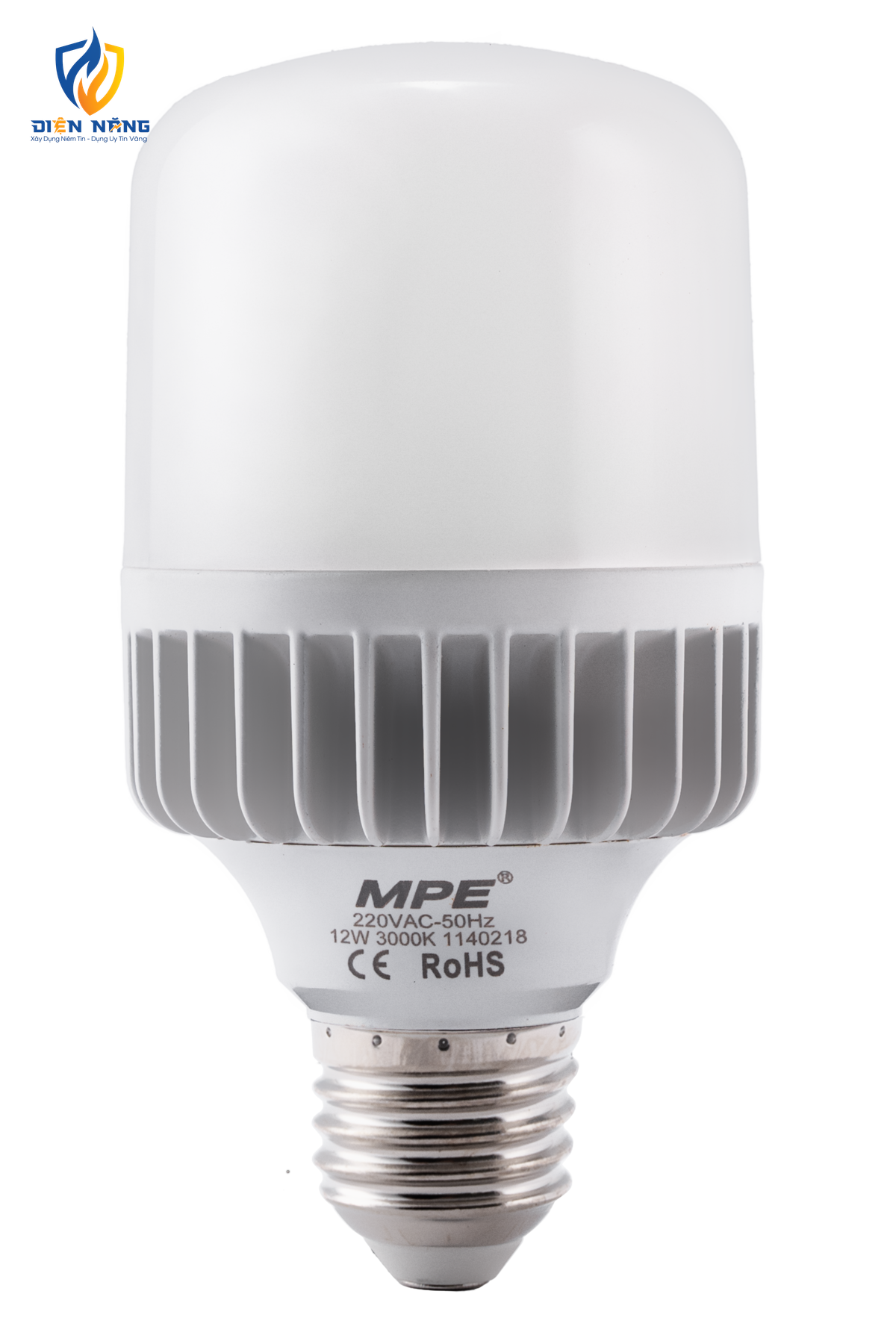 LED Bulb thân nhôm 12W ánh sáng vàng LBA-12V