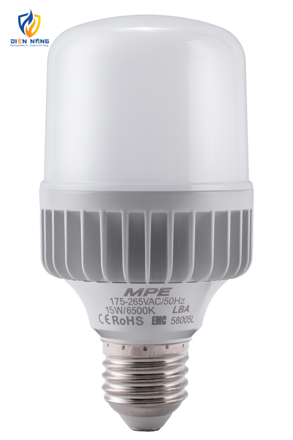 LED Bulb thân nhôm 15W ánh sáng trắng LBA-15T