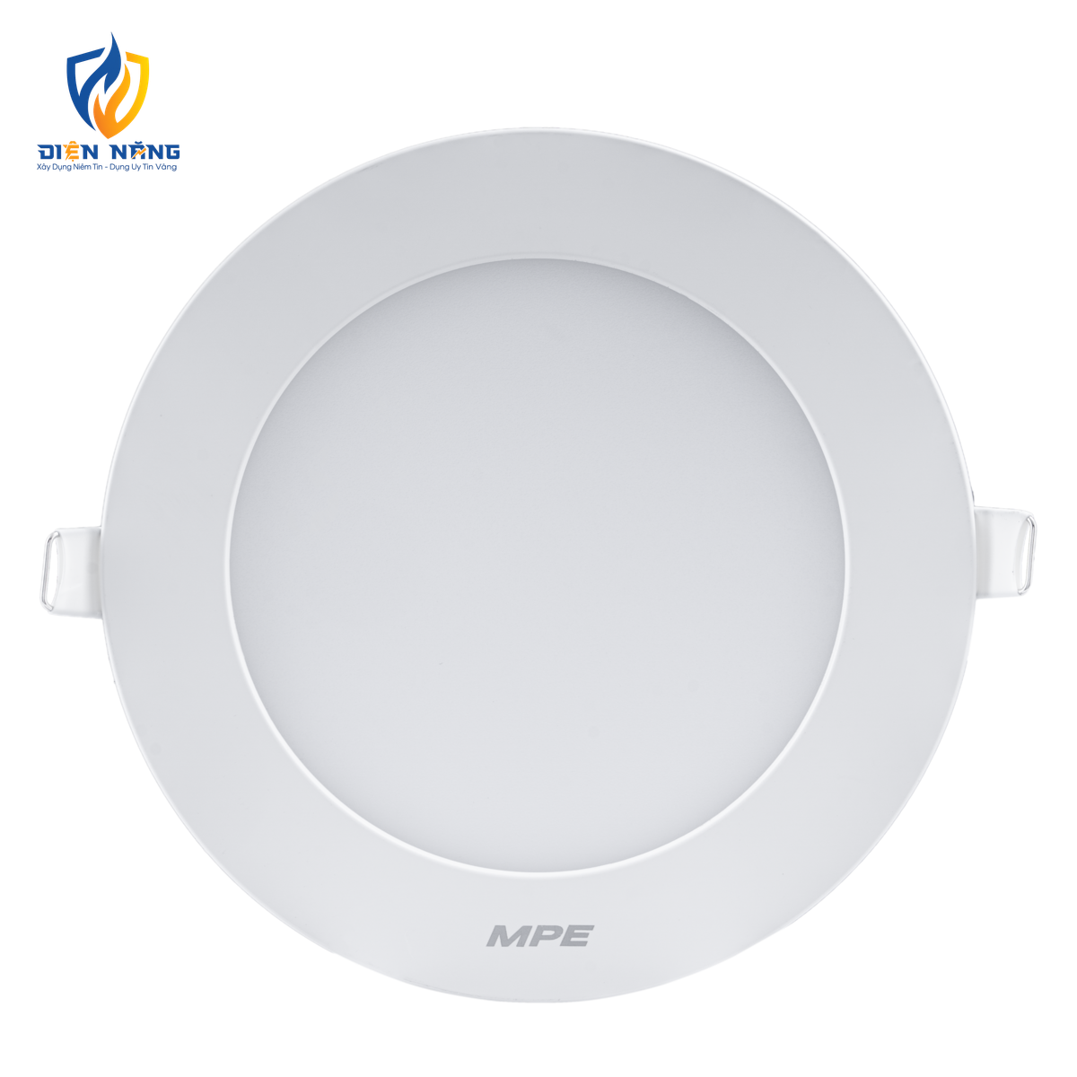 LED Panel âm trần nhựa mặt tròn 9W ánh sáng trung tính RPL3-9N