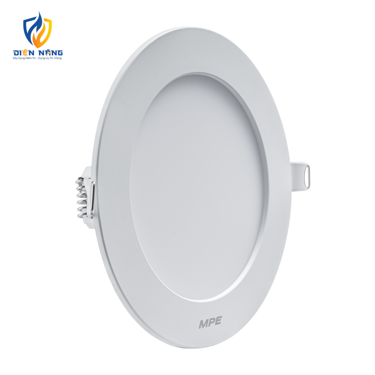 LED Panel âm trần nhựa mặt tròn 9W ánh sáng vàng RPL3-9V - anh 2