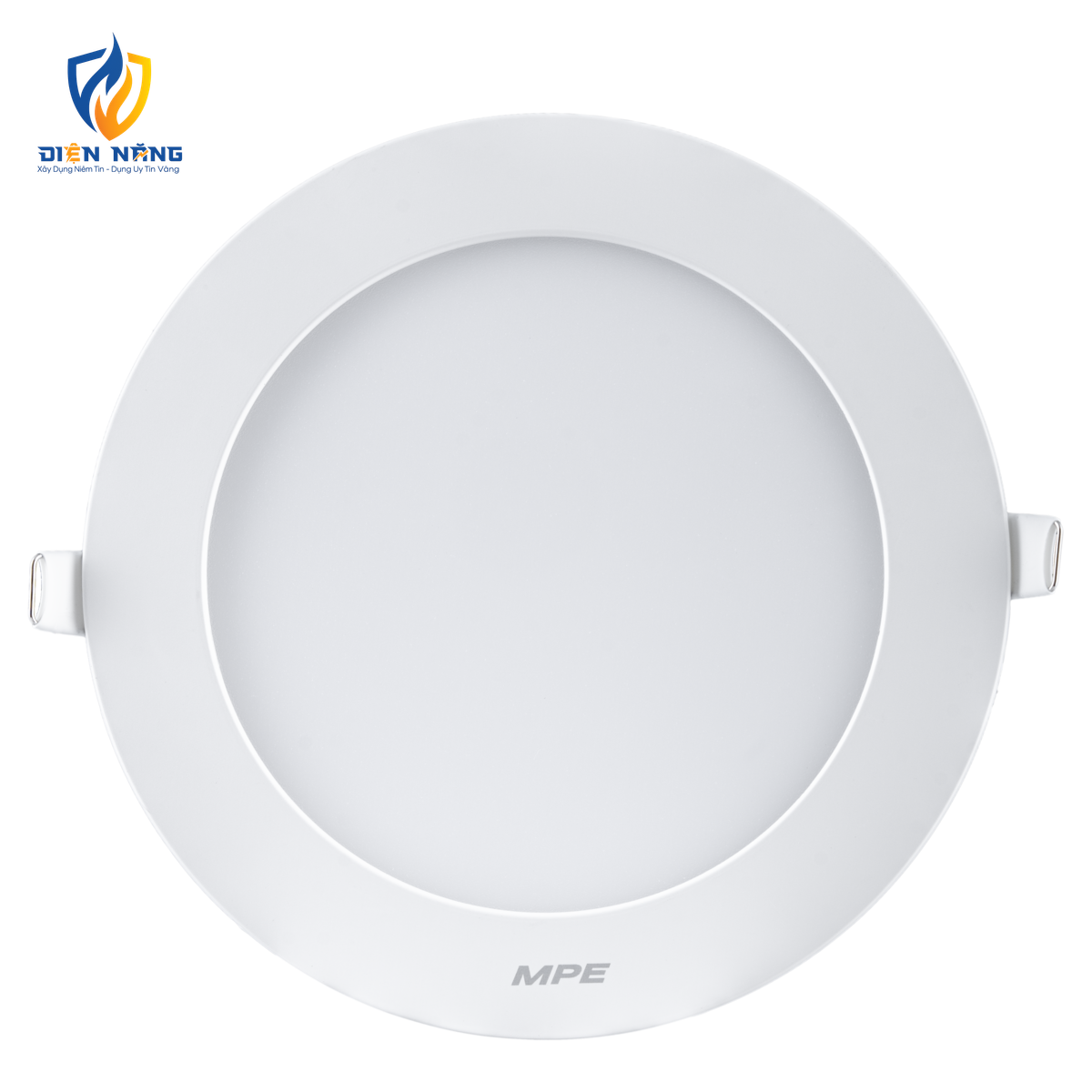 LED Panel âm trần nhựa mặt tròn 12W - 3 chế độ màu RPL3-12/3C
