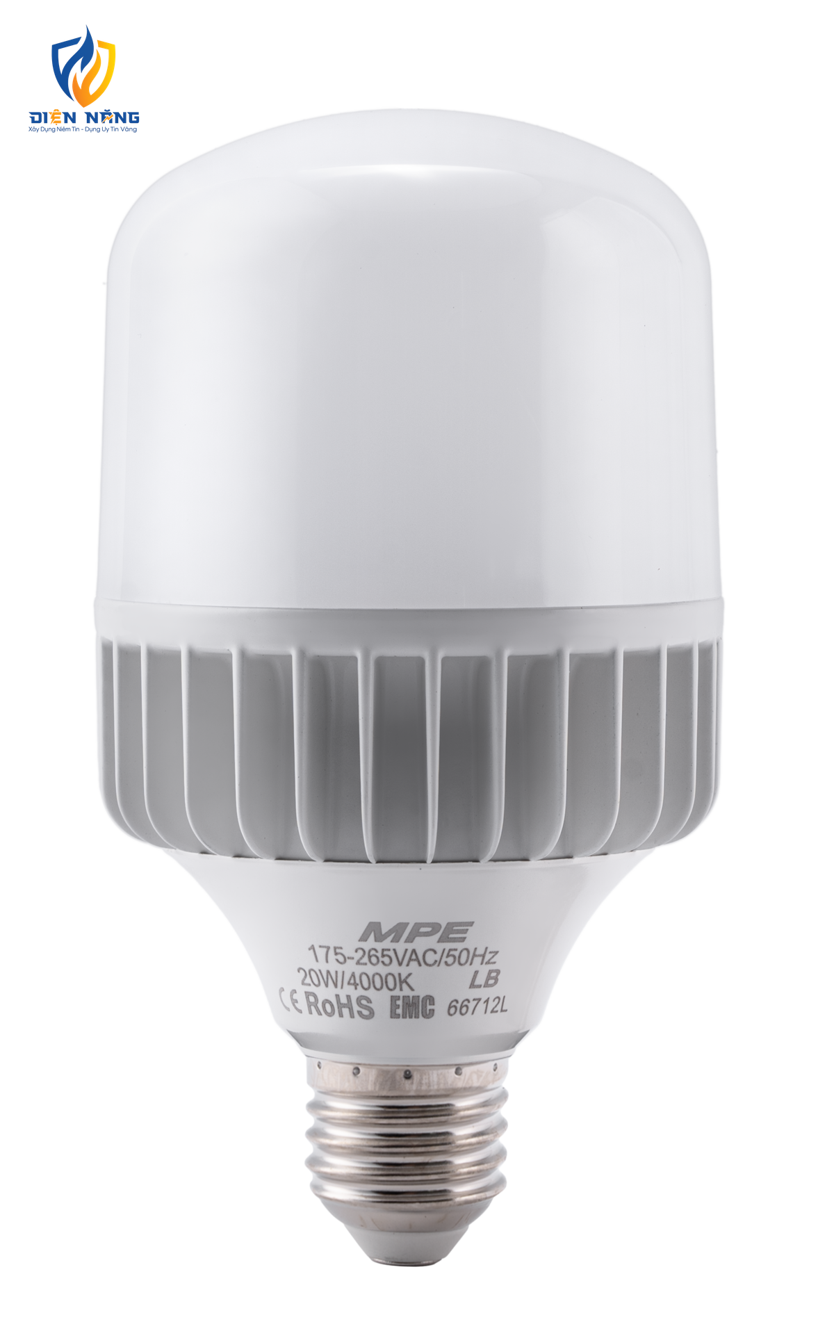 LED Bulb thân nhôm 20W ánh sáng trung tính LB-20N
