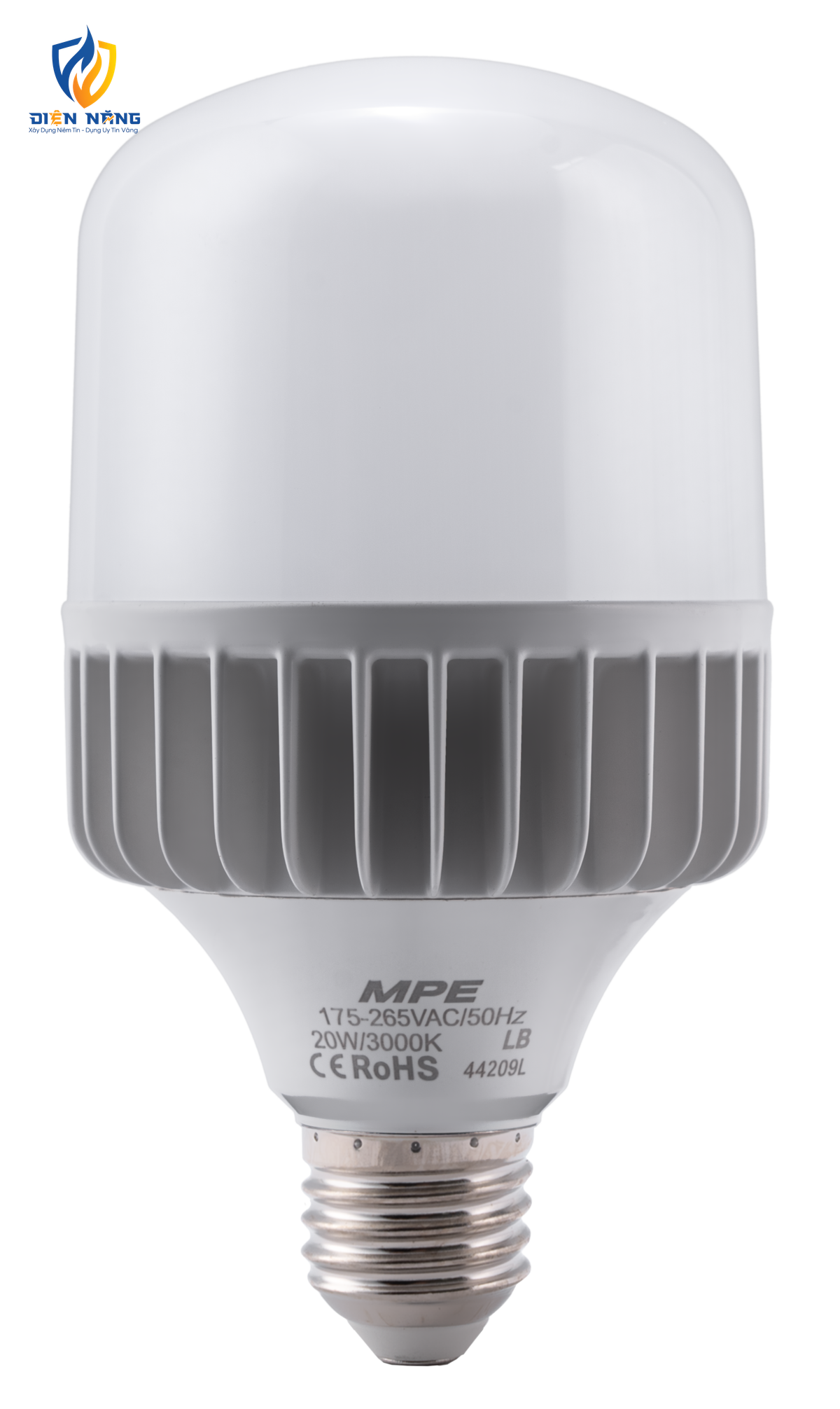 LED Bulb thân nhôm 20W ánh sáng vàng LB-20V