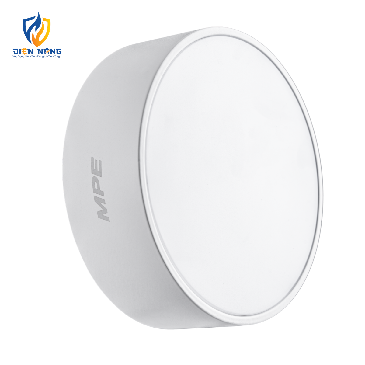 LED Downlight ốp nổi tràn viền trắng, mặt tròn 16W ánh sáng vàng SRDL-16V - anh 2