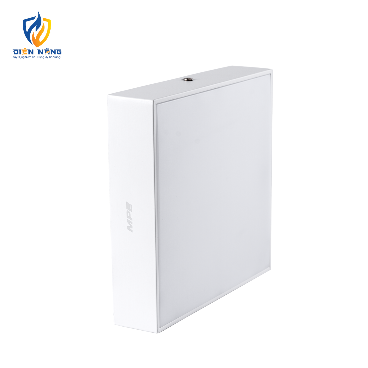 LED Downlight ốp nổi tràn viền trắng, mặt vuông 24W - 3 chế độ màu SSDL-24/3C - anh 2