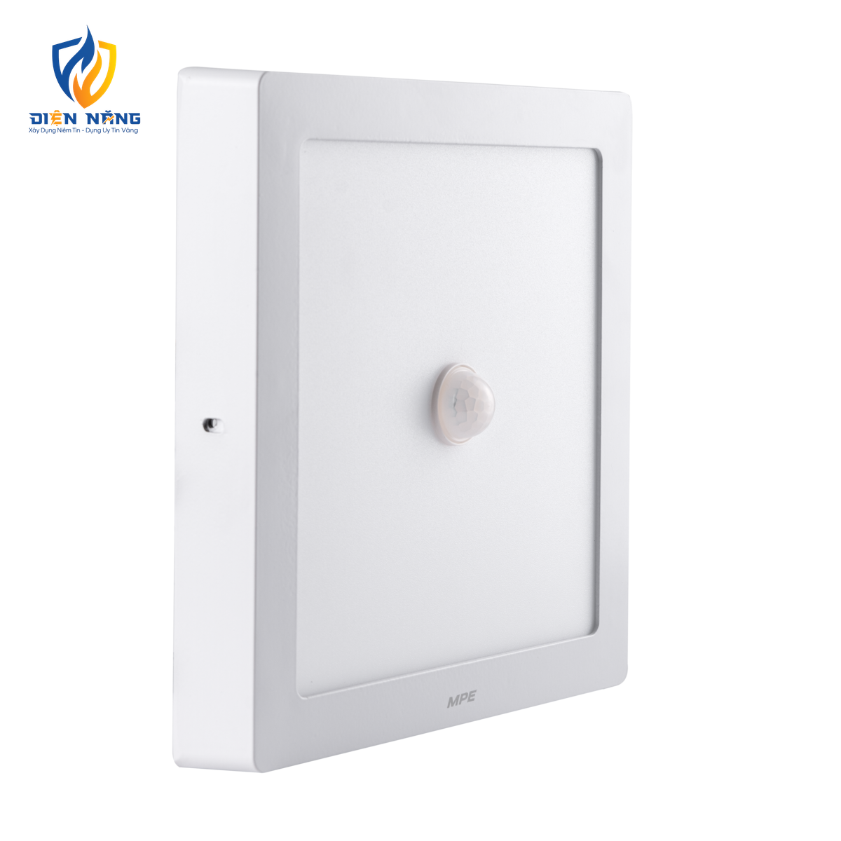 LED Panel ốp nổi nhôm, mặt vuông, cảm biến chuyển động 18W ánh sáng trắng SSPL-18T/MS - anh 2