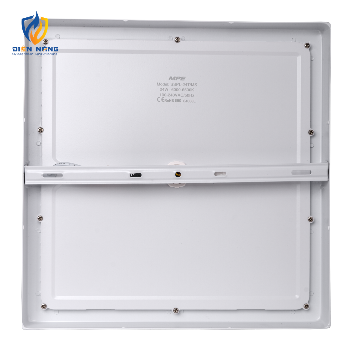 LED Panel ốp nổi nhôm, mặt vuông, cảm biến chuyển động 24W ánh sáng trắng SSPL-24T/MS - anh 3