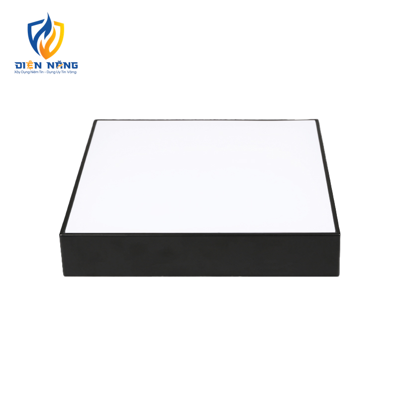 LED Downlight ốp nổi tràn viền đen, mặt vuông 32W ánh sáng trung tính SSDLB-32N - anh 2