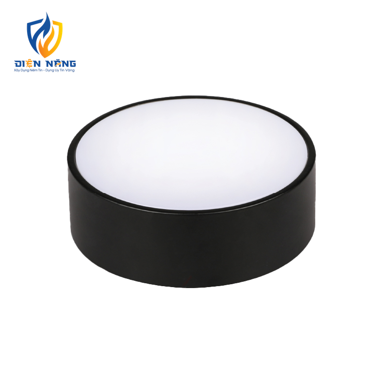 LED Downlight ốp nổi tràn viền đen, mặt tròn 16W ánh sáng trung tính SRDLB-16N - anh 2