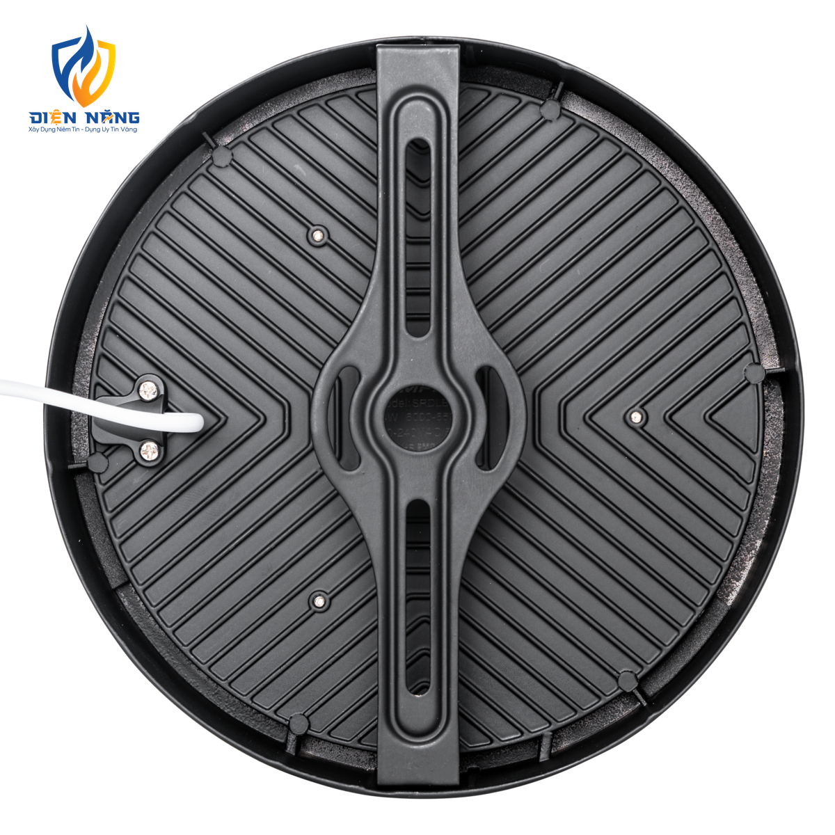 LED Downlight ốp nổi tràn viền đen, mặt tròn 24W ánh sáng trắng SRDLB-24T - anh 4