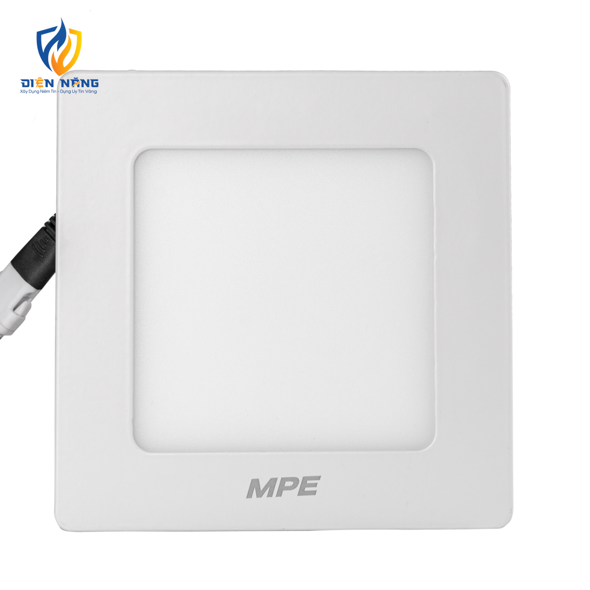 LED Panel ốp nổi nhôm, mặt vuông, điều chỉnh độ sáng 6W ánh sáng trắng SSPL-6T/DIM