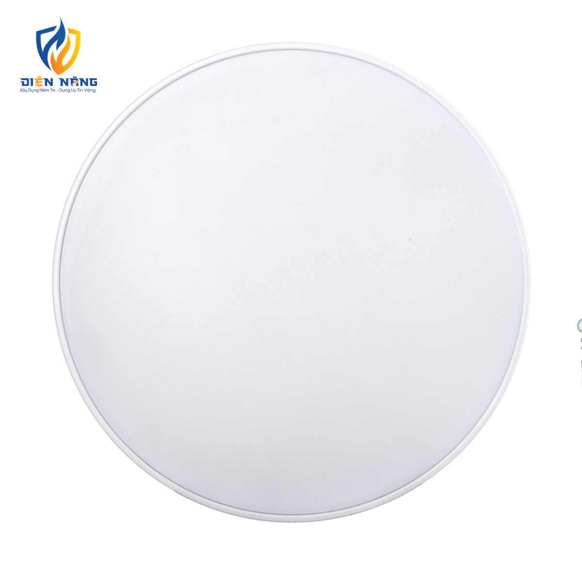 LED Downlight ốp nổi tràn viền trắng, mặt tròn 32W ánh sáng trung tính SRDL-32N
