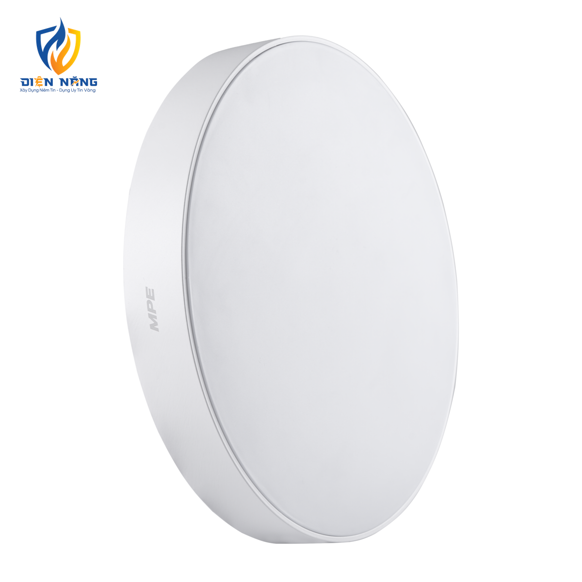 LED Downlight ốp nổi tràn viền trắng, mặt tròn 48W ánh sáng trắng SRDL-48T - anh 2
