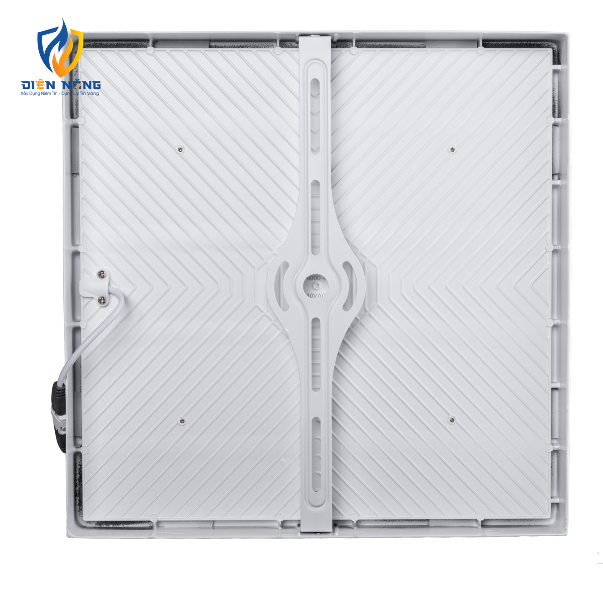 LED Downlight ốp nổi tràn viền trắng, mặt vuông 48W ánh sáng trắng SSDL-48T - anh 4