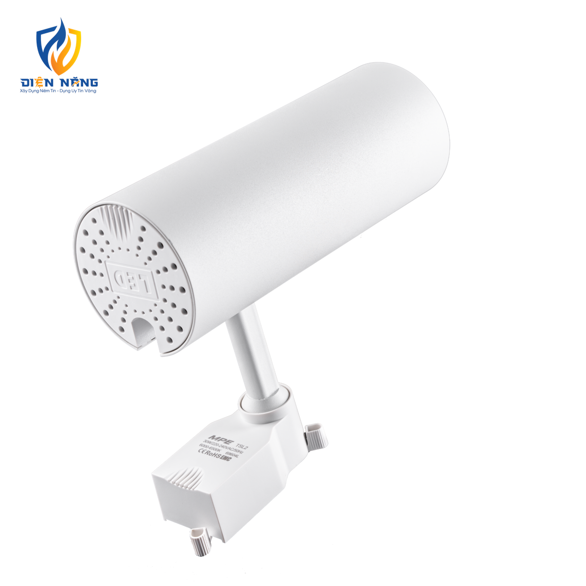 LED chiếu điểm gắn ray màu trắng 30W ánh sáng trắng TSL2-30T - anh 2