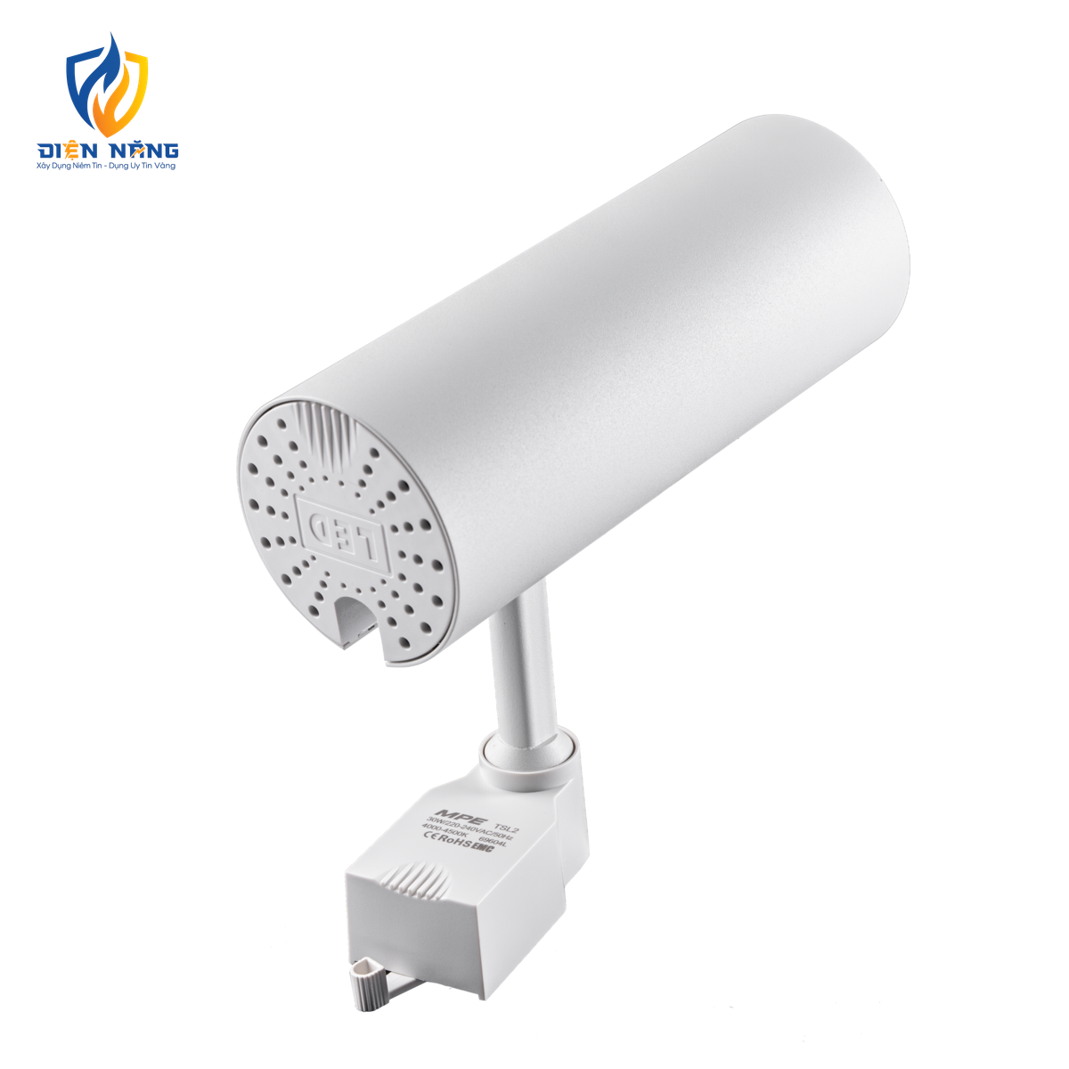 LED chiếu điểm gắn ray màu trắng 30W ánh sáng trung tính TSL2-30N - anh 2