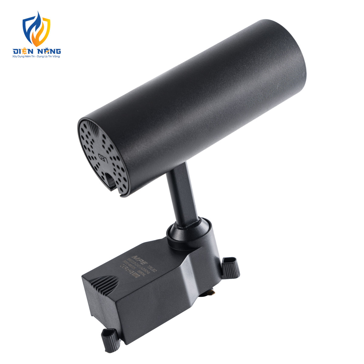 LED chiếu điểm gắn ray màu đen 8W ánh sáng trắng TSLB2-8T - anh 2