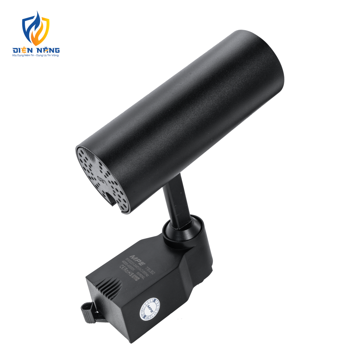 LED chiếu điểm gắn ray màu đen 8W ánh sáng trung tính TSLB2-8N - anh 2