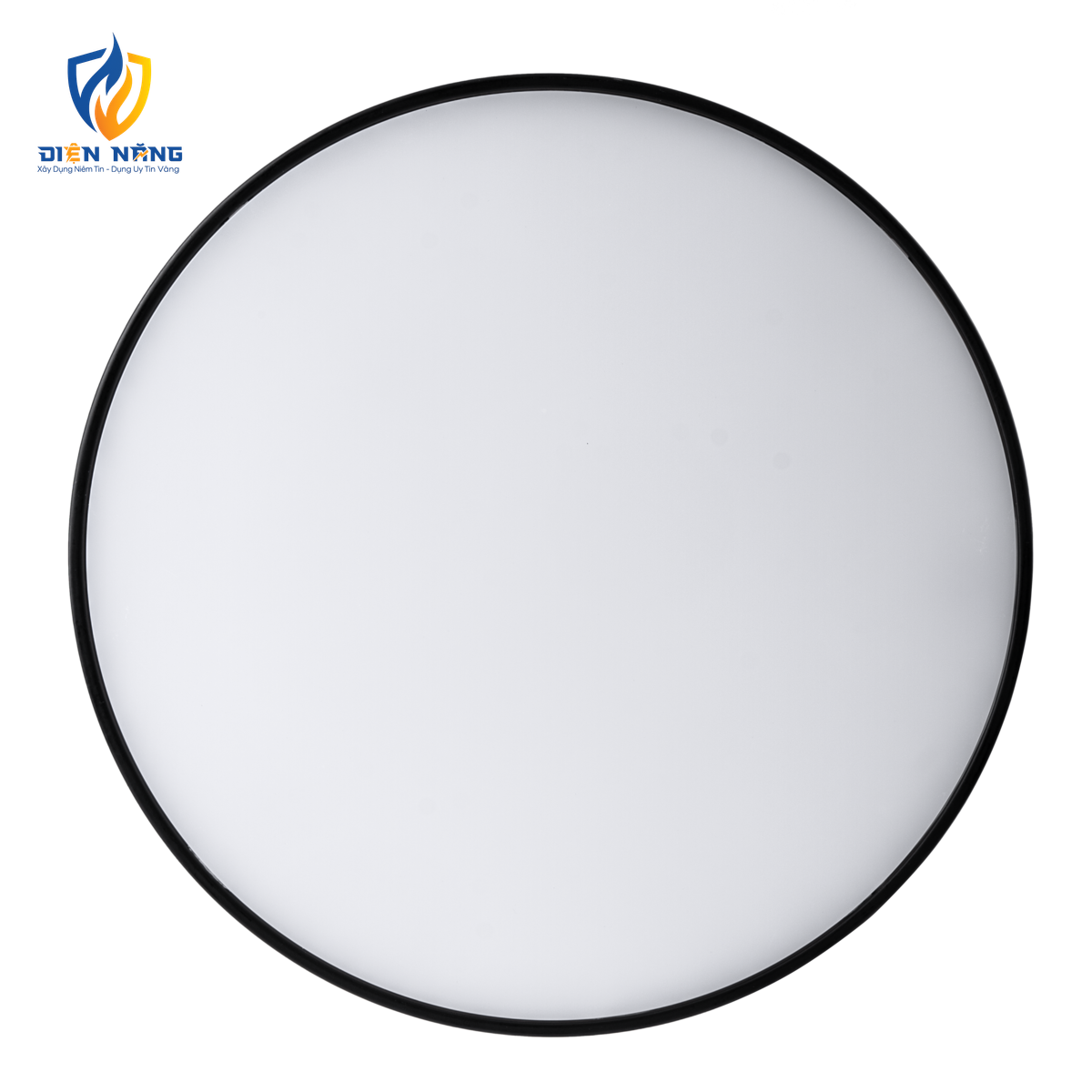 LED Downlight ốp nổi tràn viền đen, mặt tròn 32W - 3 chế độ màu SRDLB-32/3C