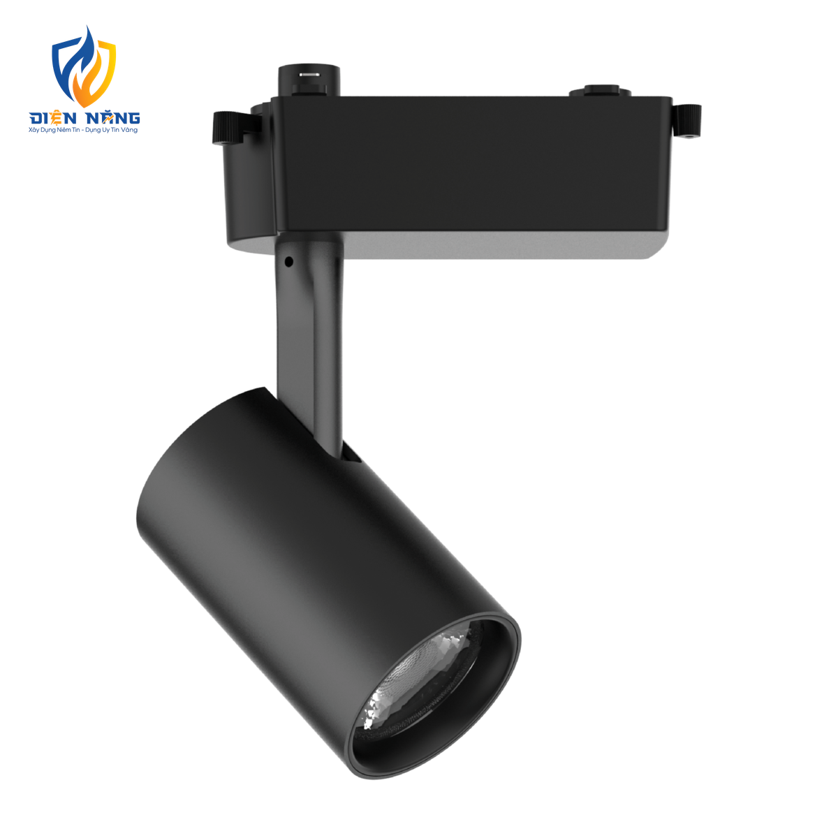 LED chiếu điểm gắn ray màu đen 8W ánh sáng trung tính TSLB-8N
