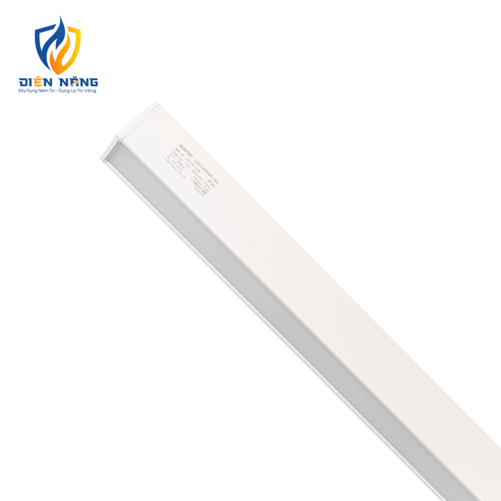 LED thanh điểm nối có đèn thân trắng 19W ánh sáng trung tính LNCW-19N