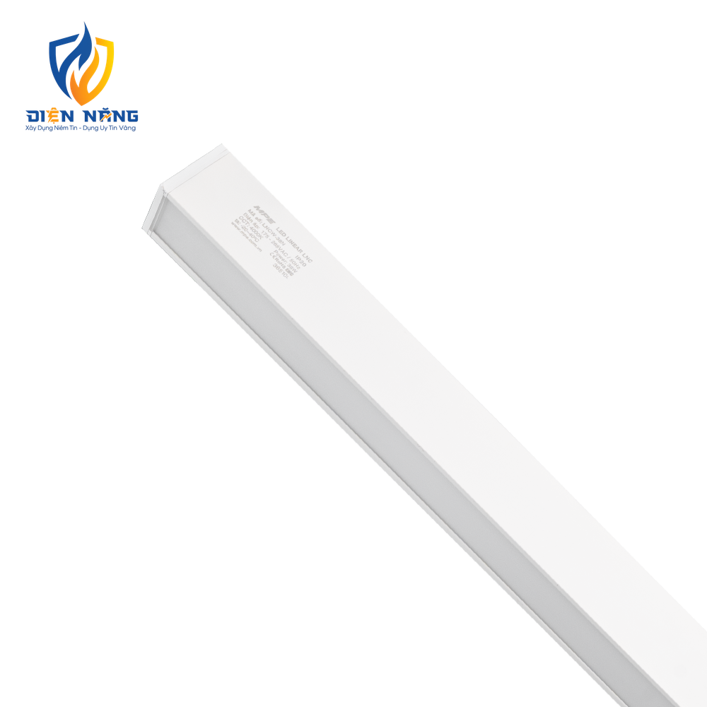LED thanh điểm nối có đèn thân trắng 38W ánh sáng trung tính LNCW-38N