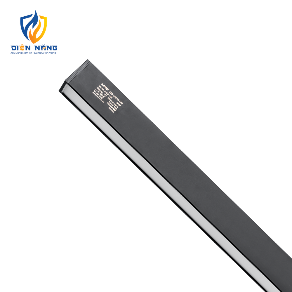 LED thanh điểm nối có đèn thân đen 19W ánh sáng trung tính LNCB-19N