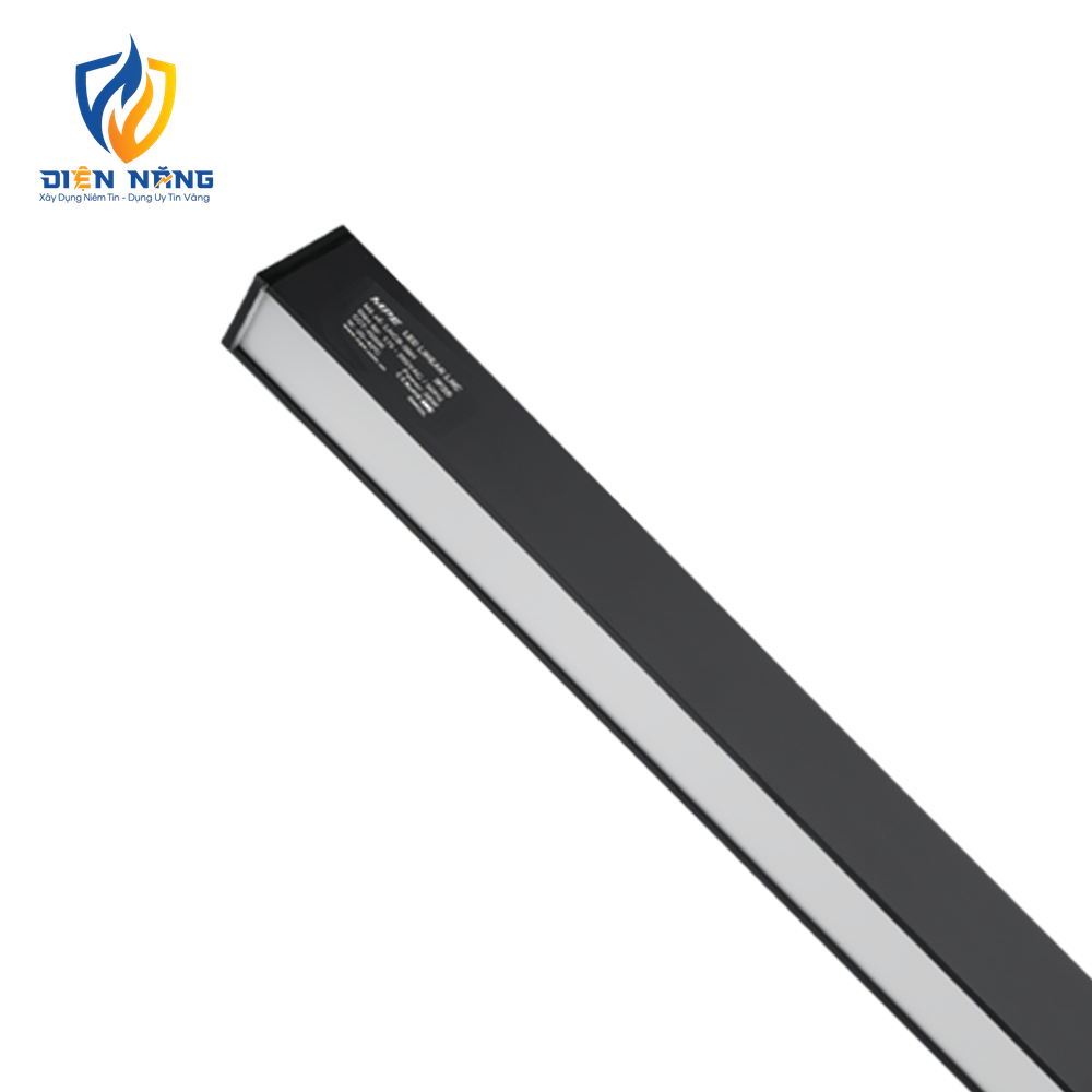 LED thanh điểm nối có đèn thân đen 38W ánh sáng trung tính LNCB-38N