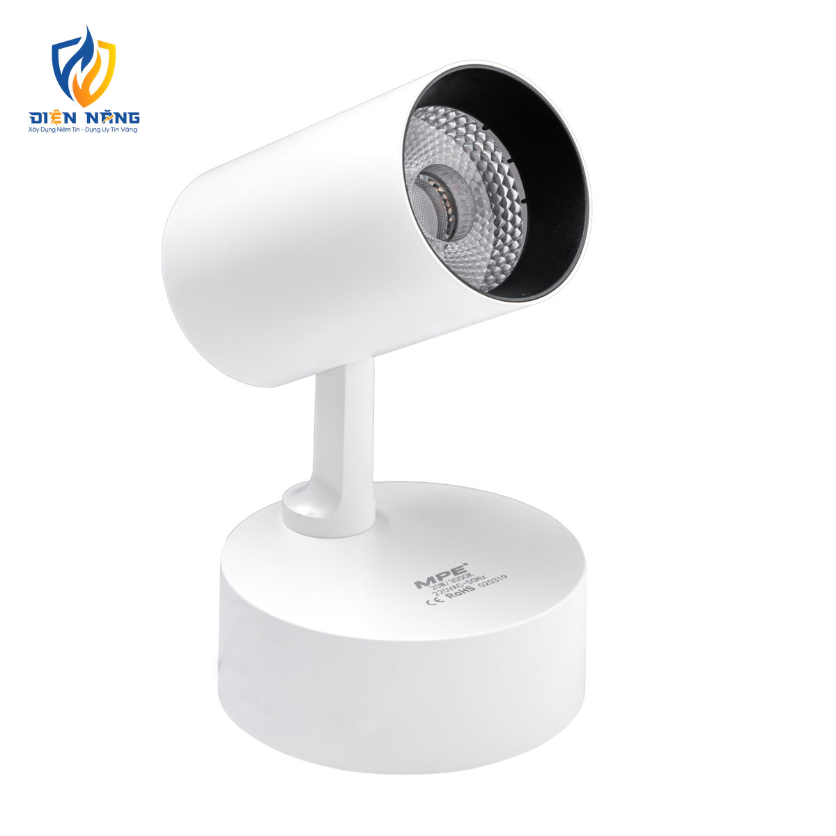 LED chiếu điểm gắn nổi 20W ánh sáng vàng SSL-20V