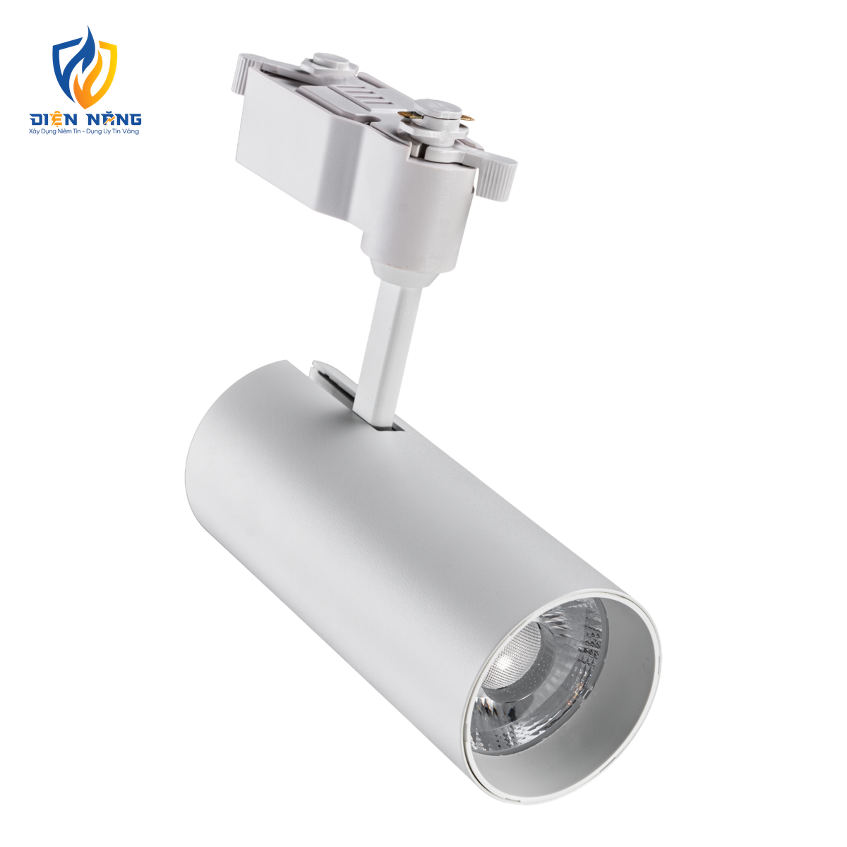 LED chiếu điểm gắn ray màu trắng 12W ánh sáng vàng TSL2-12V