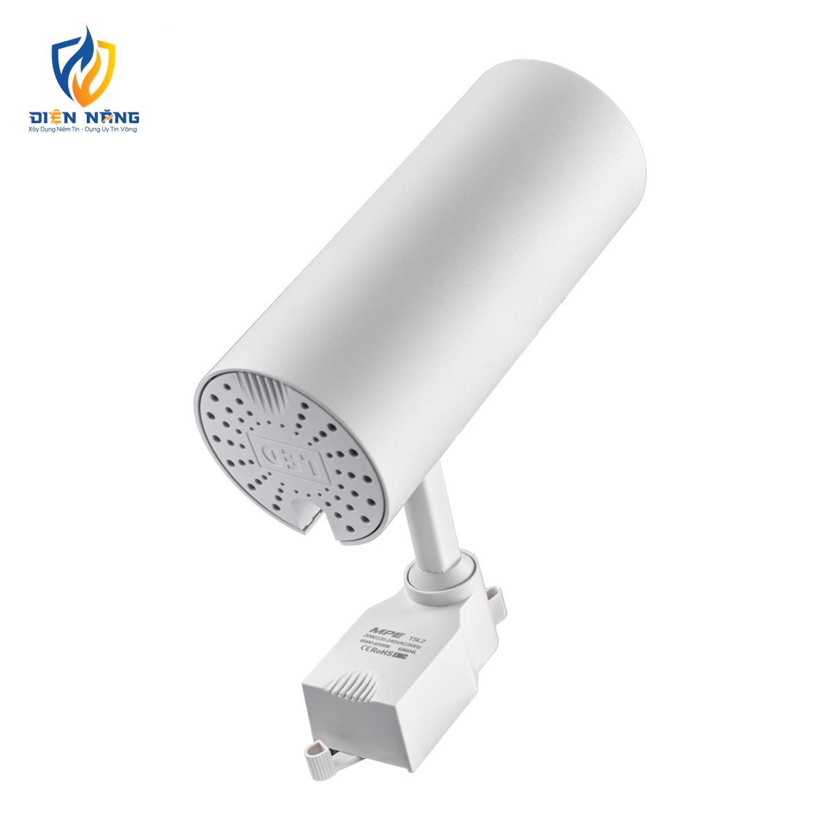 LED chiếu điểm gắn ray màu trắng 20W ánh sáng trắng TSL2-20T - anh 2