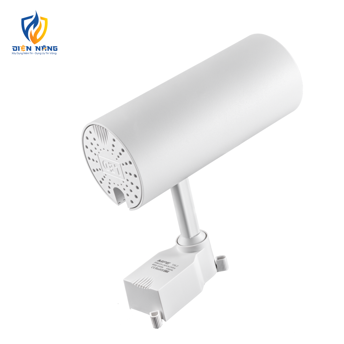 LED chiếu điểm gắn ray màu trắng 20W ánh sáng trung tính TSL2-20N - anh 2