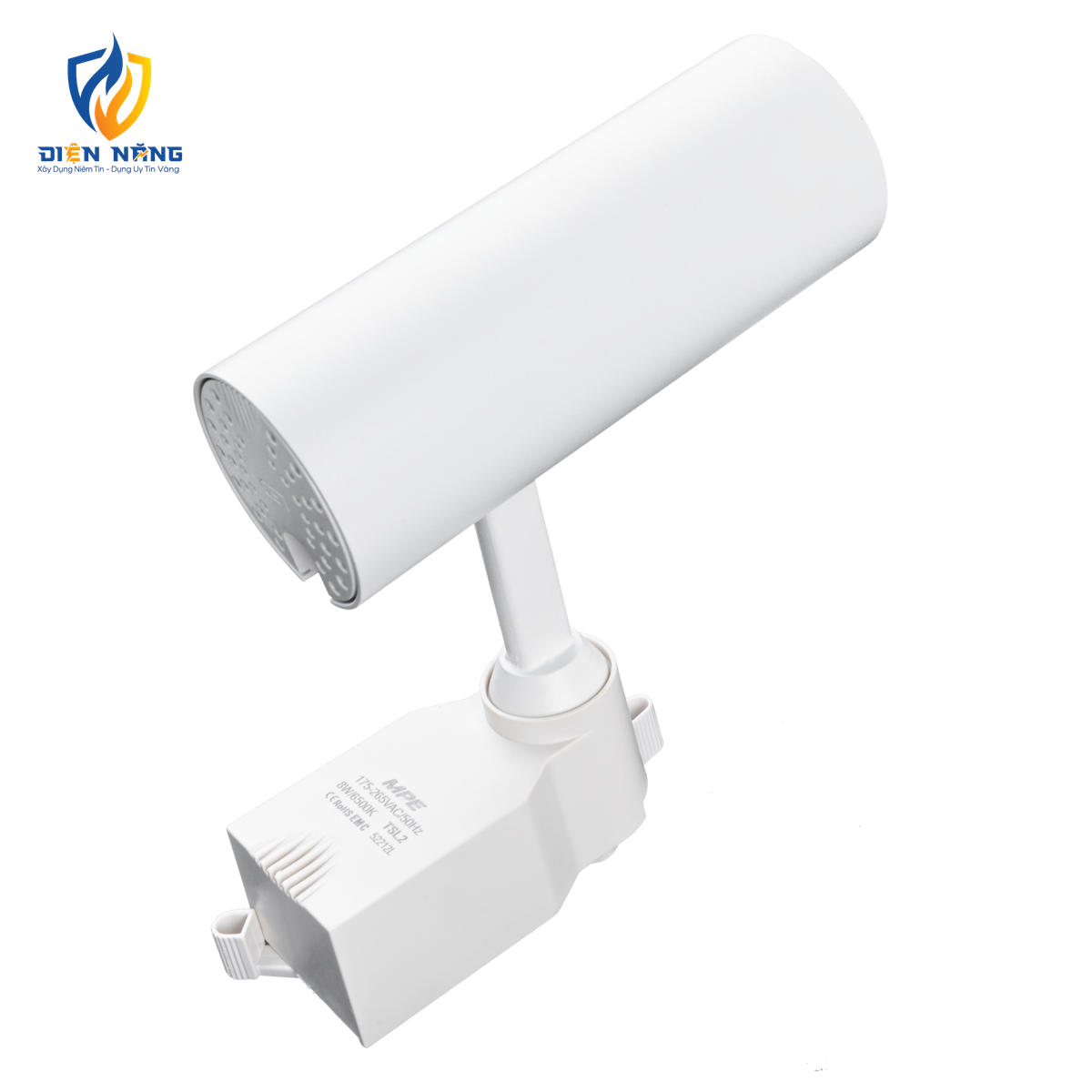 LED chiếu điểm gắn ray màu trắng 8W ánh sáng trắng TSL2-8T - anh 2