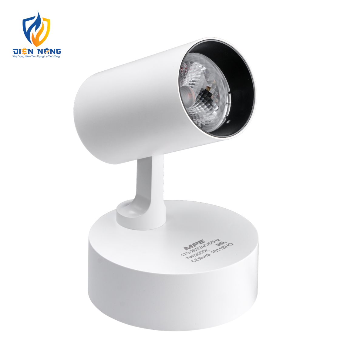 LED chiếu điểm gắn nổi 7W ánh sáng vàng SSL-7V