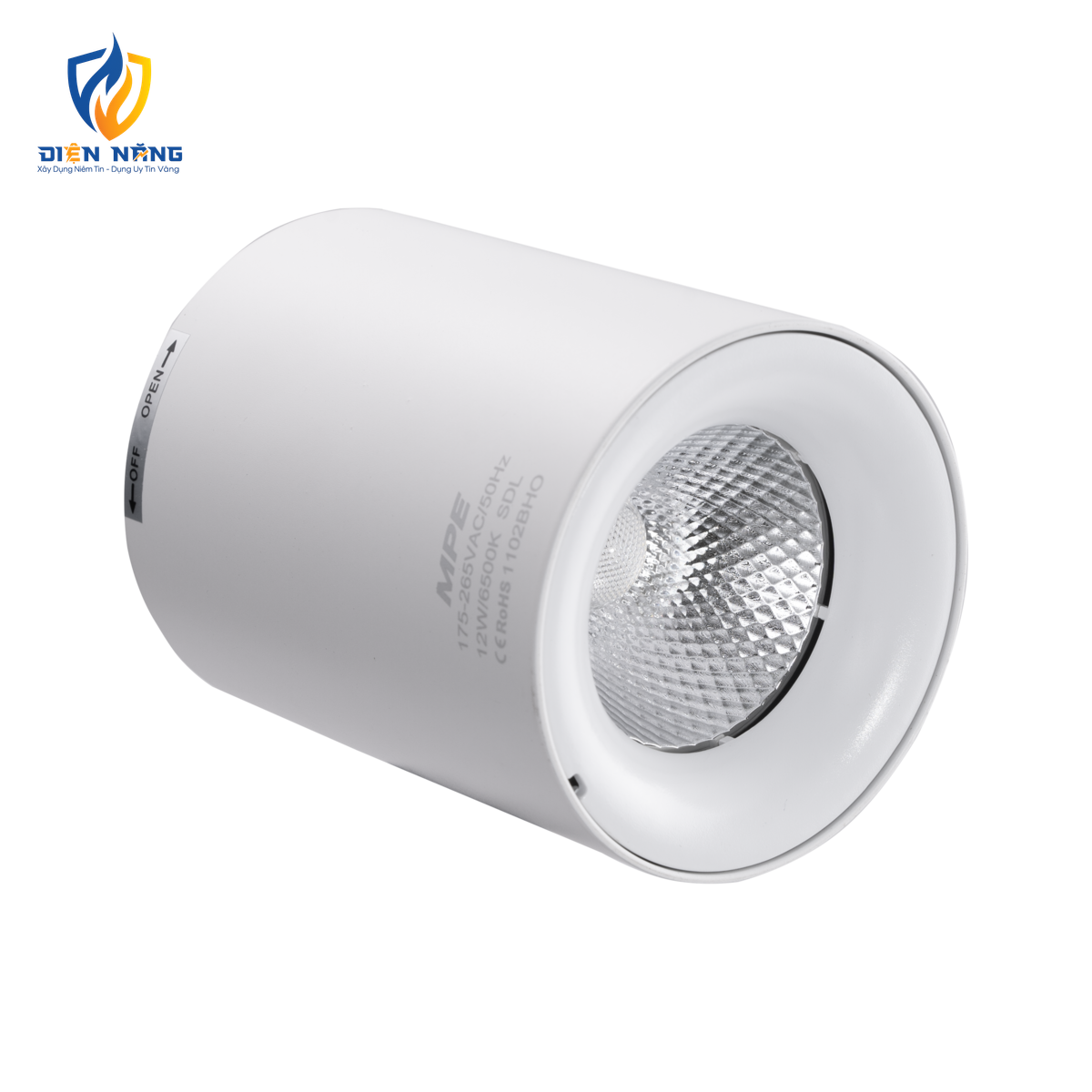 LED chiếu điểm gắn nổi 12W ánh sáng trắng SDL-12T