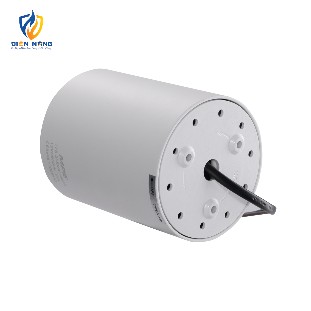 LED chiếu điểm gắn nổi 12W ánh sáng trắng SDL-12T - anh 3