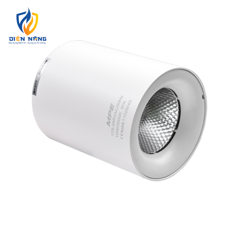 LED chiếu điểm gắn nổi 12W ánh sáng vàng SDL-12V