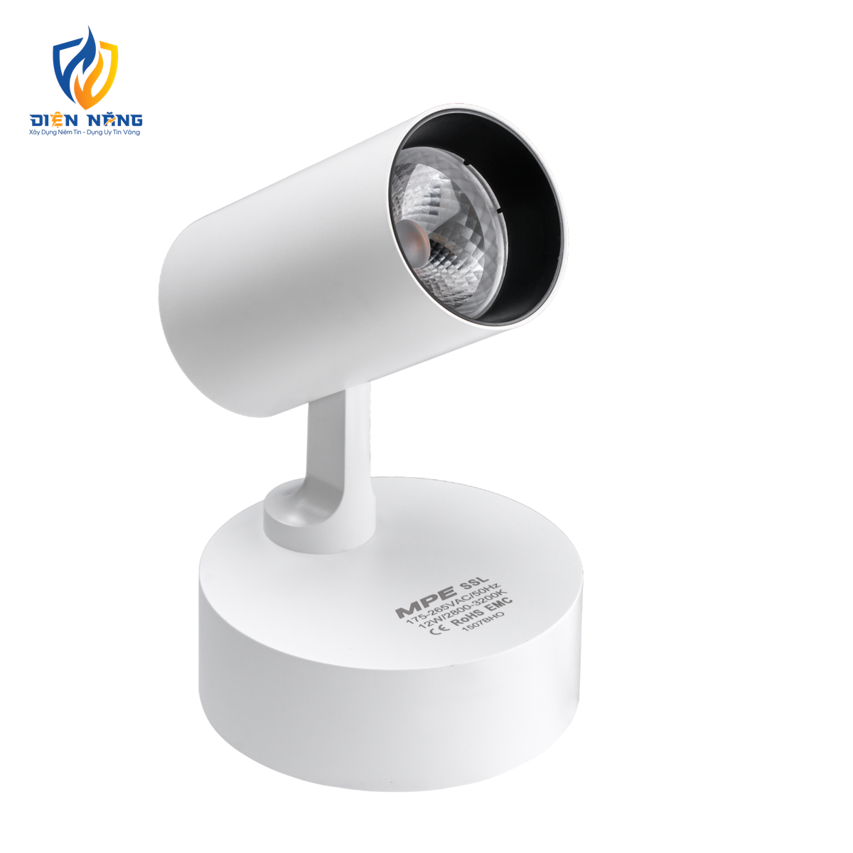 LED chiếu điểm gắn nổi 12W ánh sáng vàng SSL-12V