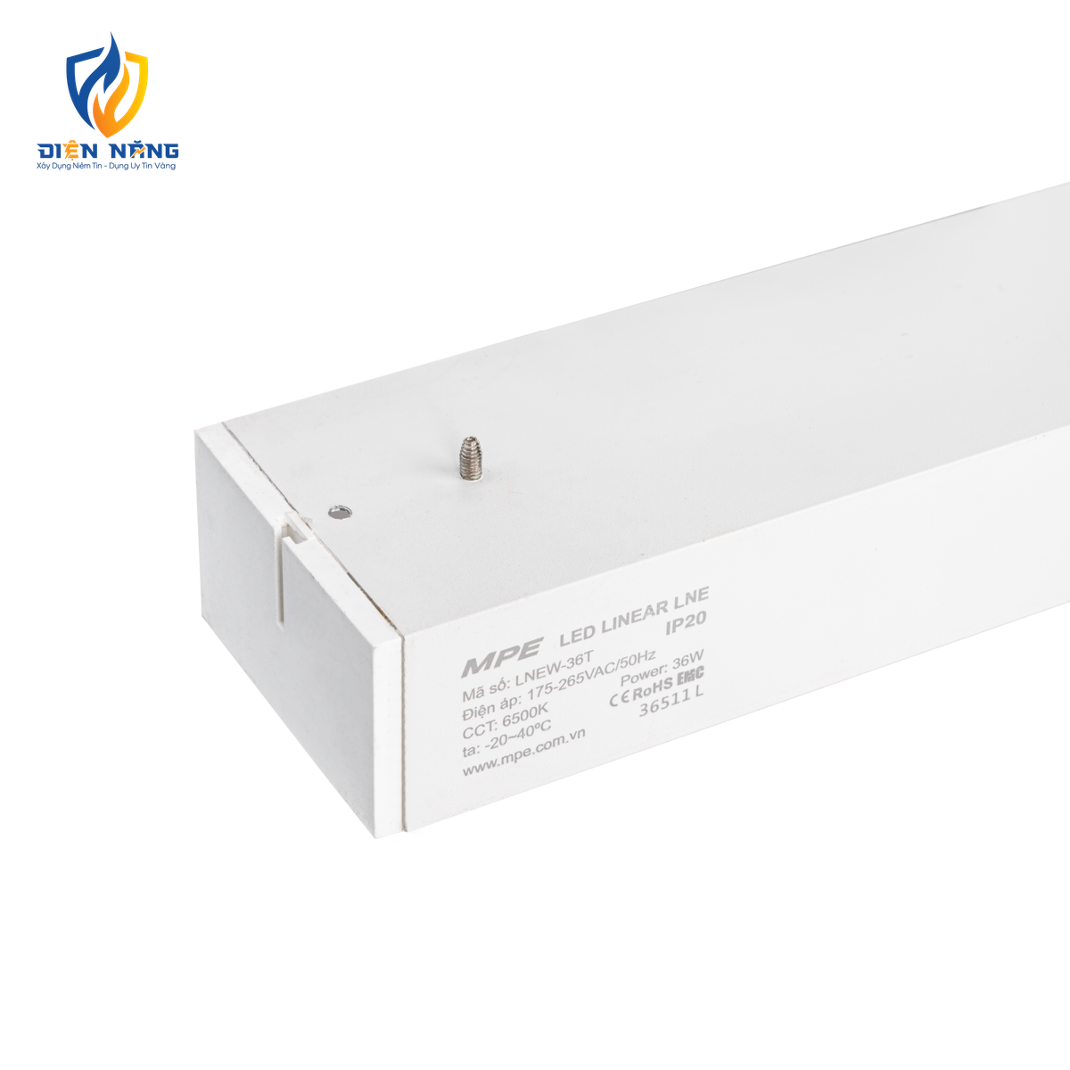 LED thanh thân trắng 36W ánh sáng trắng LNEW-36T - anh 3