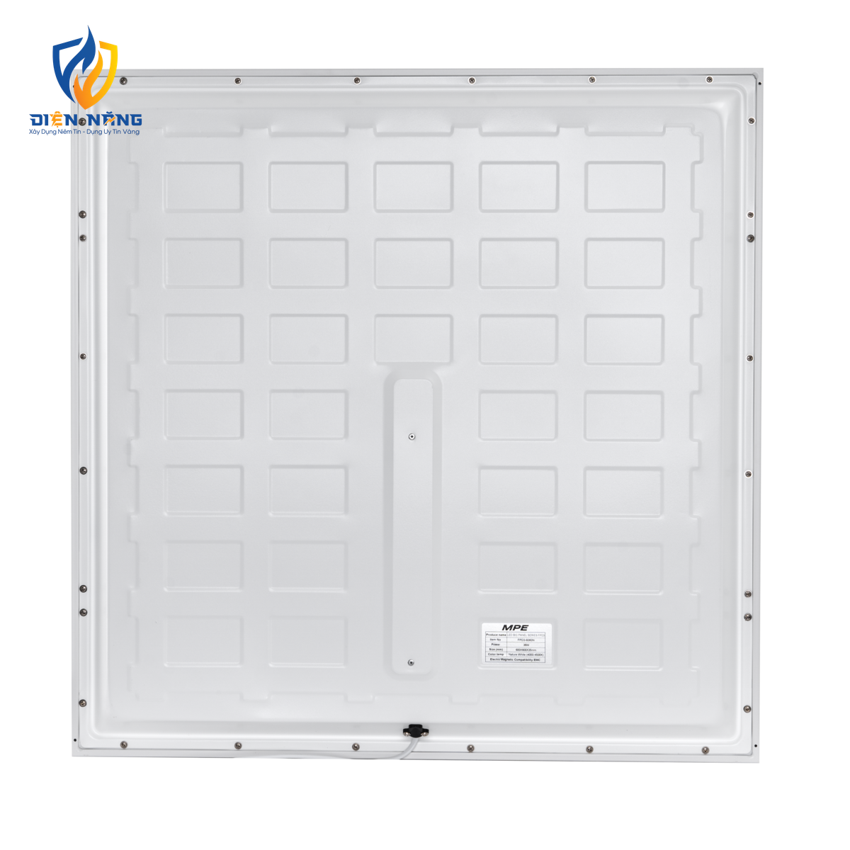LED tấm loại lớn 60x60 Tích hợp Driver 36W ánh sáng trung tính FPD3-6060N - anh 2