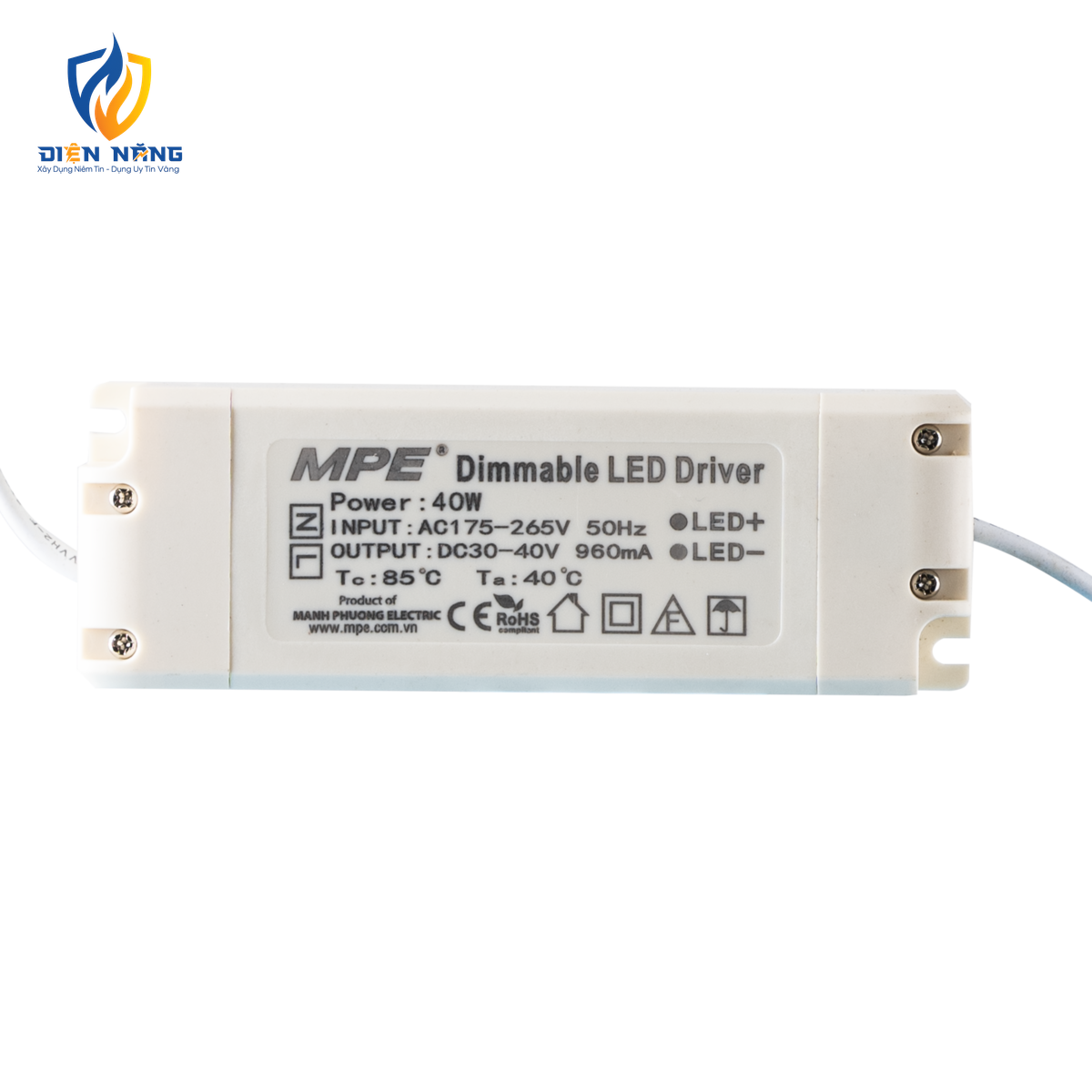LED tấm loại lớn 60x60 - 40W ánh sáng trung tính FPL-6060N - anh 4