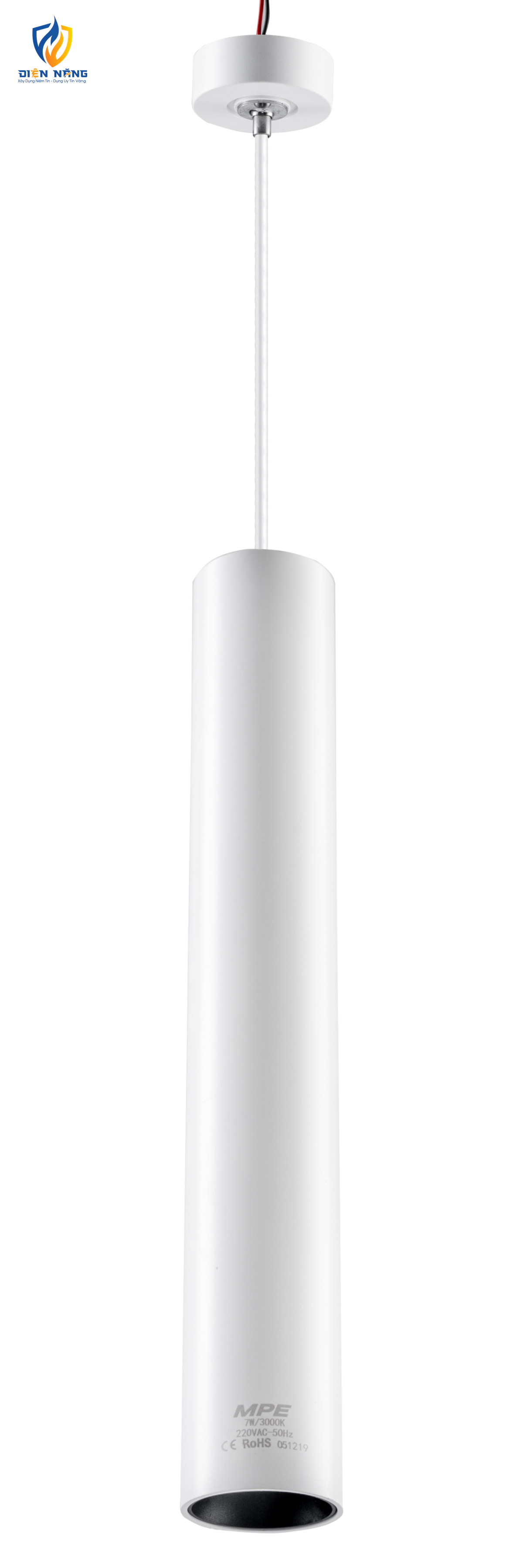 LED chiếu điểm dạng treo 7W ánh sáng vàng DPL-7V