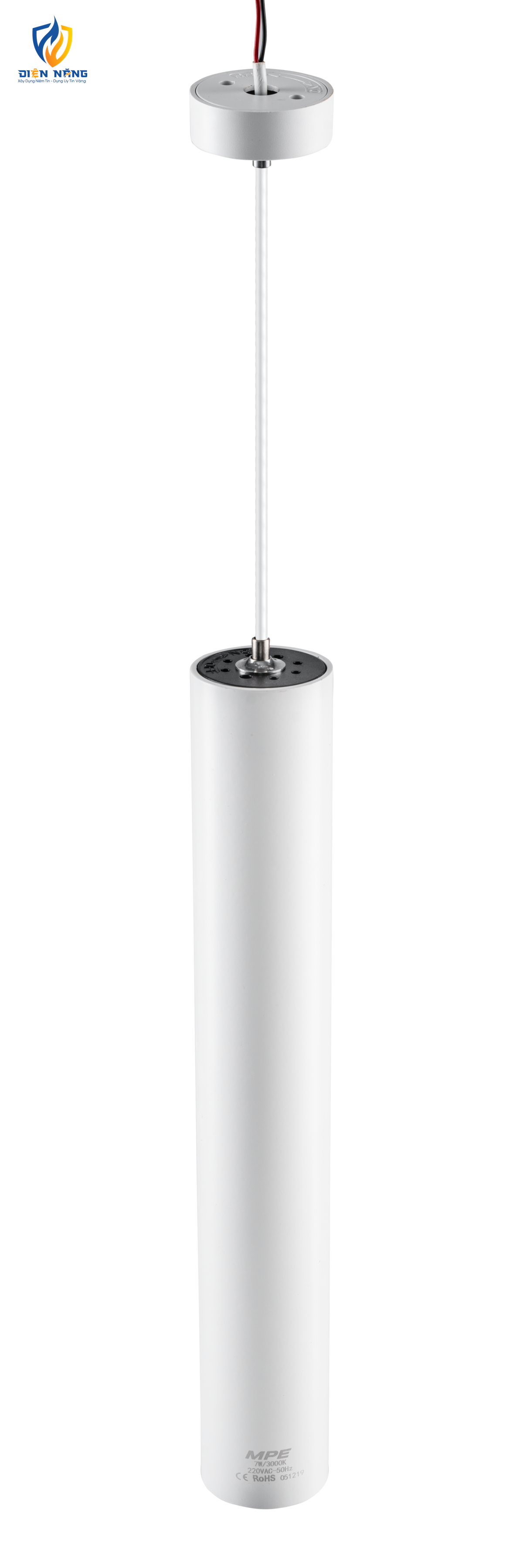 LED chiếu điểm dạng treo 7W ánh sáng vàng DPL-7V - anh 3