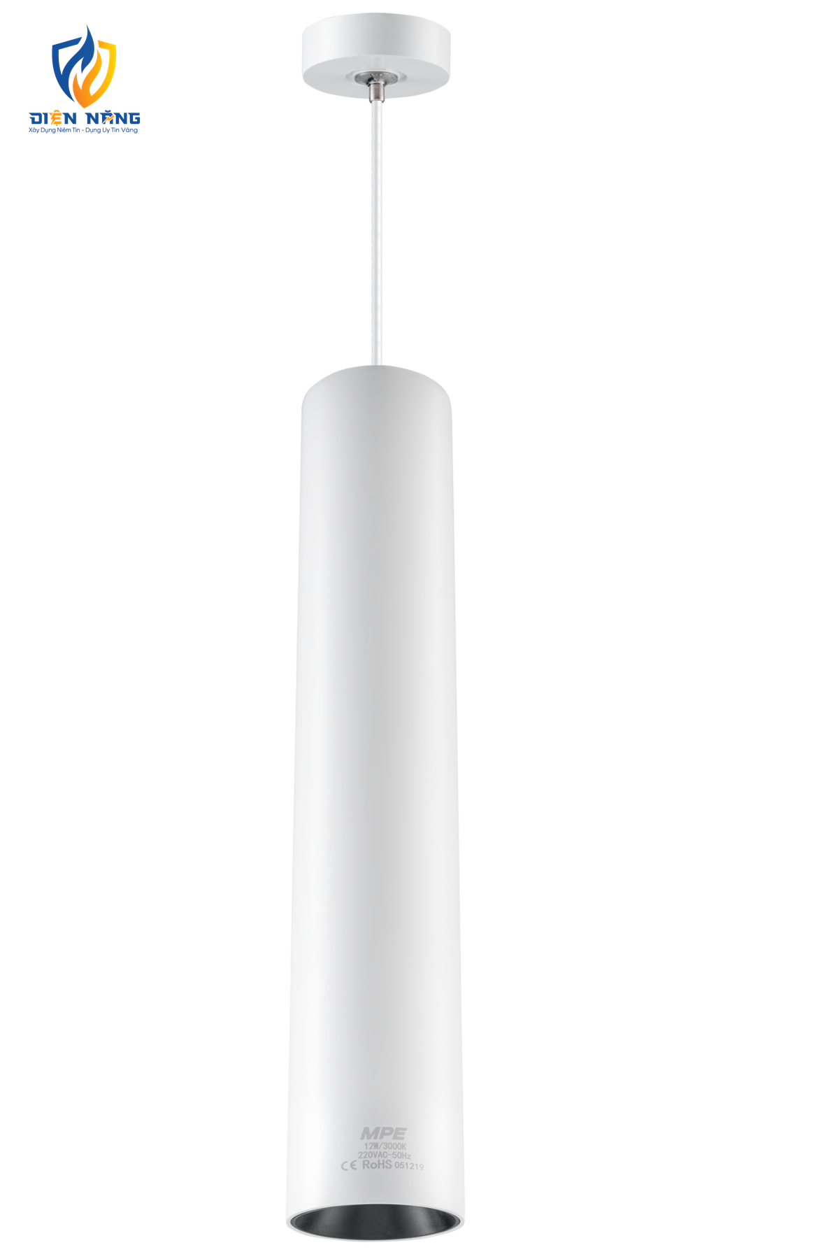LED chiếu điểm dạng treo 12W ánh sáng vàng DPL-12V