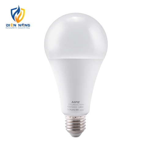 LED Bulb chống ẩm 15W ánh sáng vàng LBD3-15V